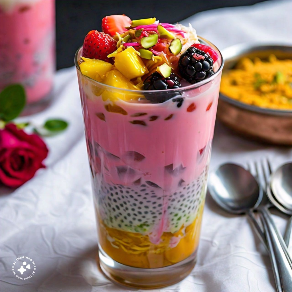 effortless homemade falooda