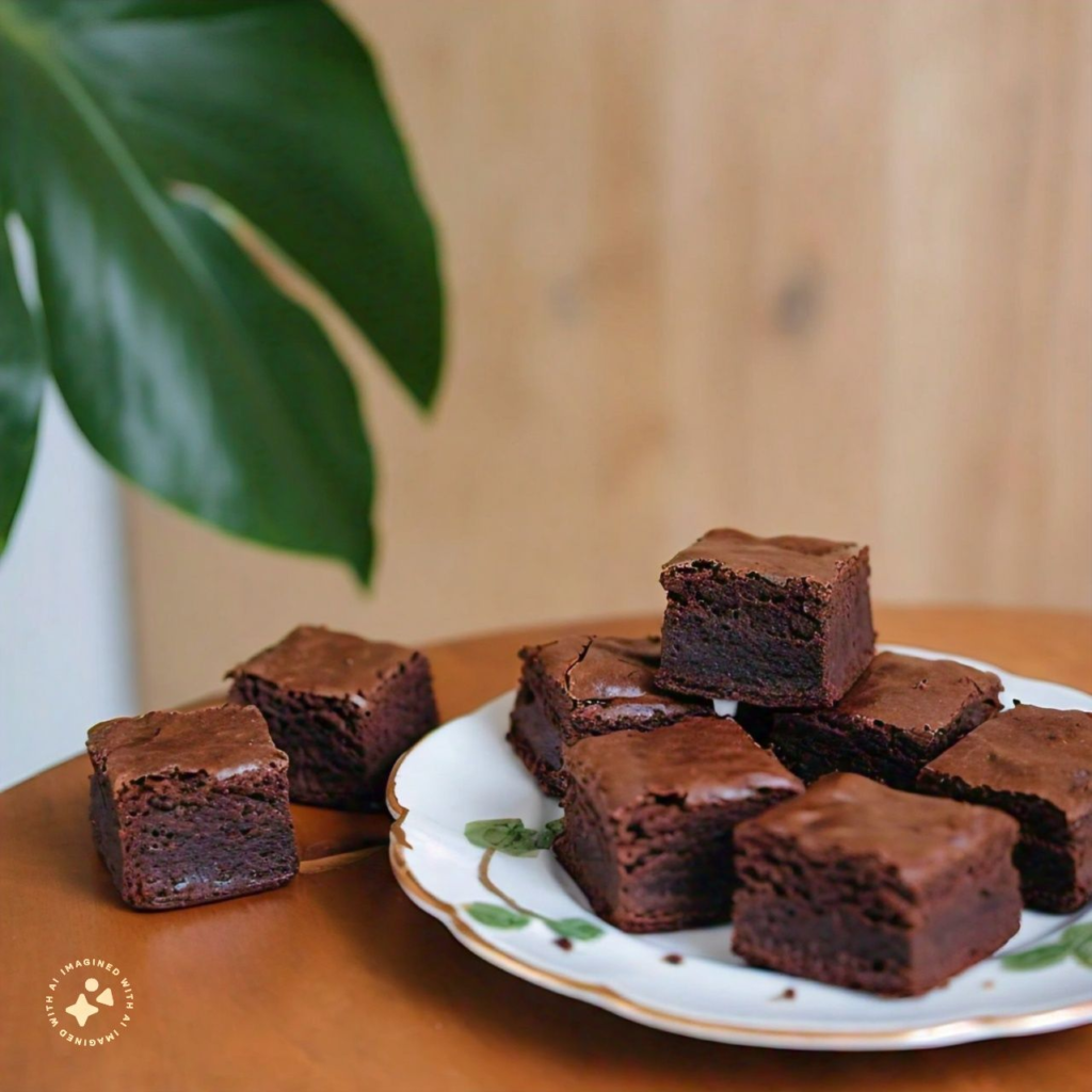 fudgy chocolate brownie