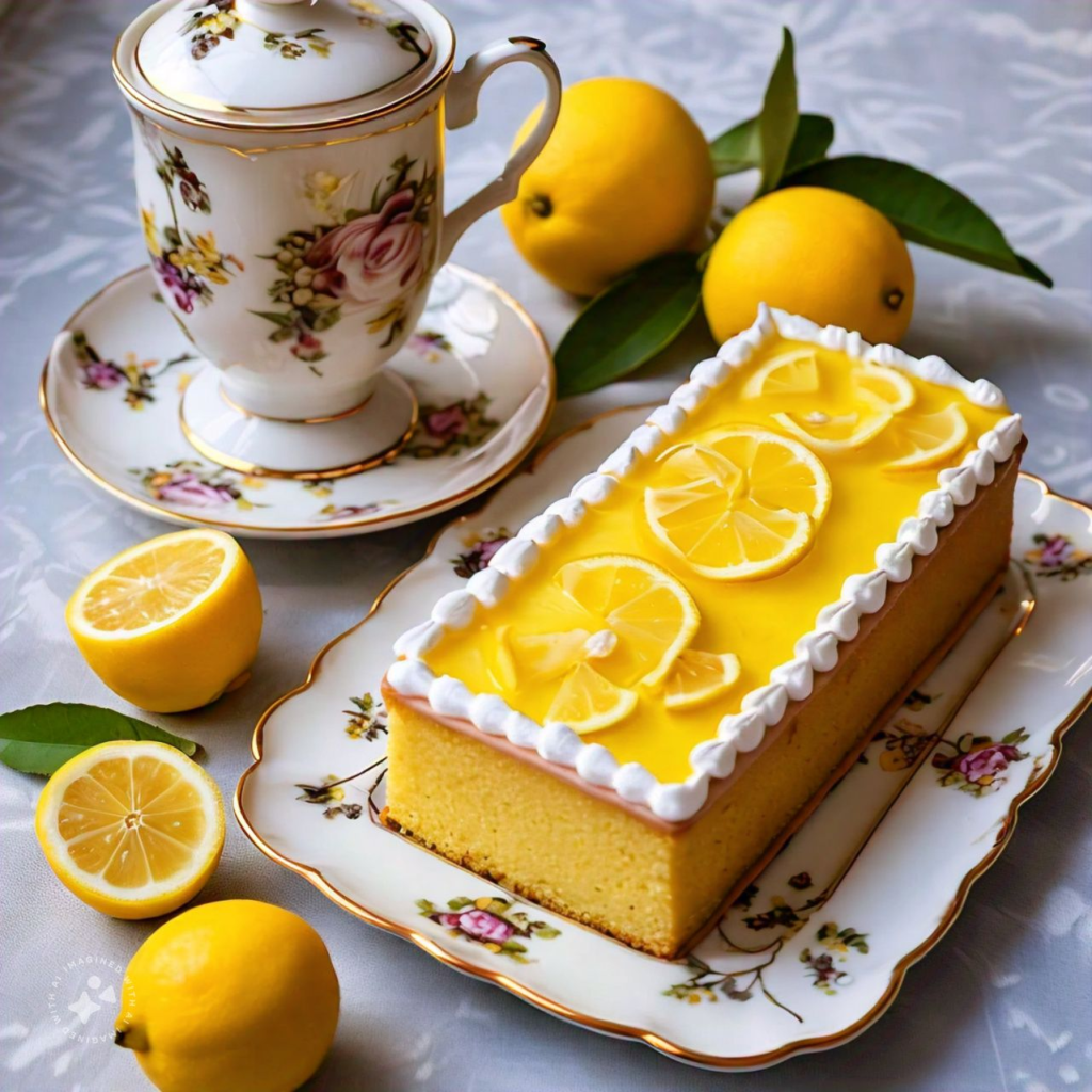 irresistible delicious lemon cake