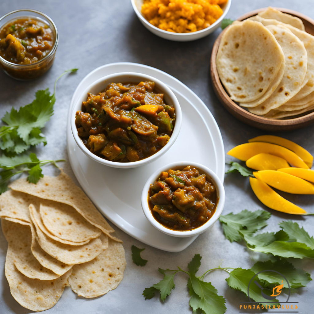 homemade delicious mango pickle