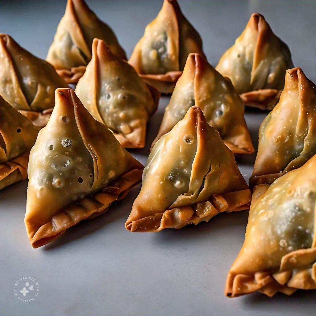 samosa prepared for samosa chaat