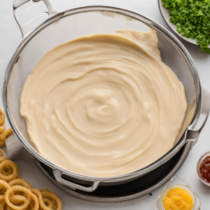 preparing a smooth batter