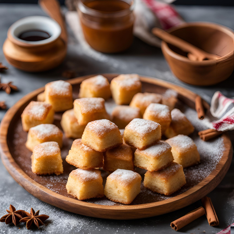 delicious cinnamon sugar biscuit bites