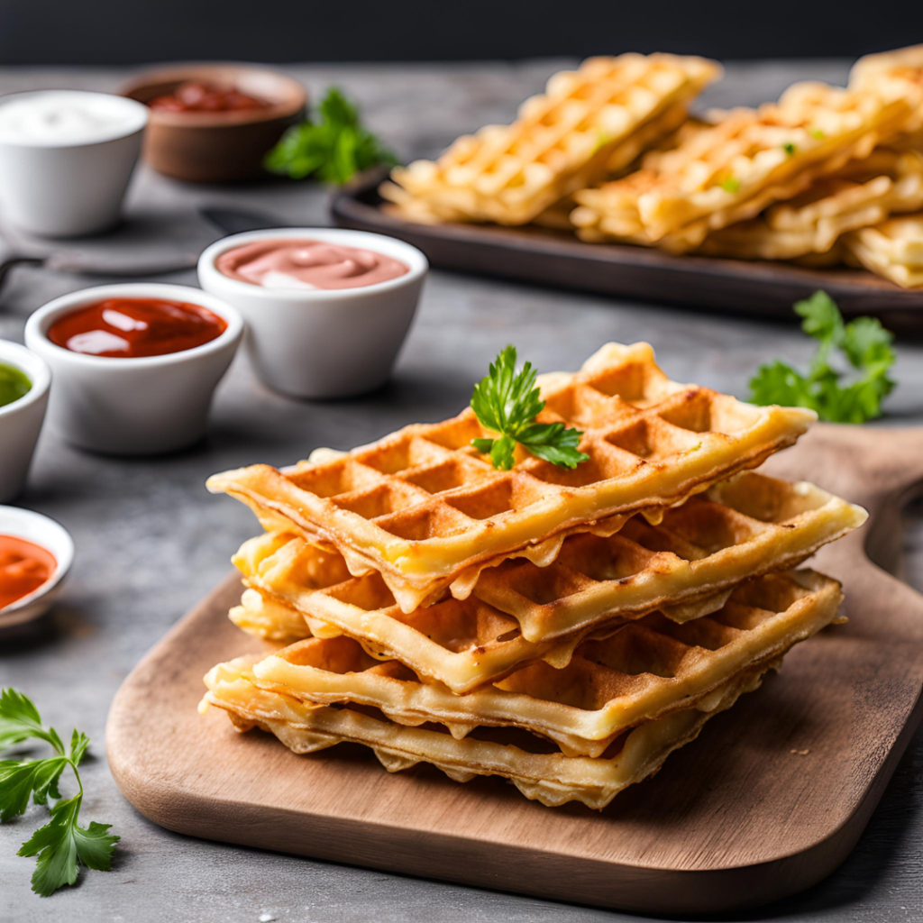 ready to serve waffle potato chips