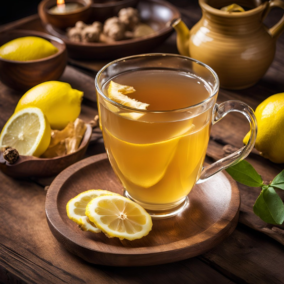 honey citron ginger tea