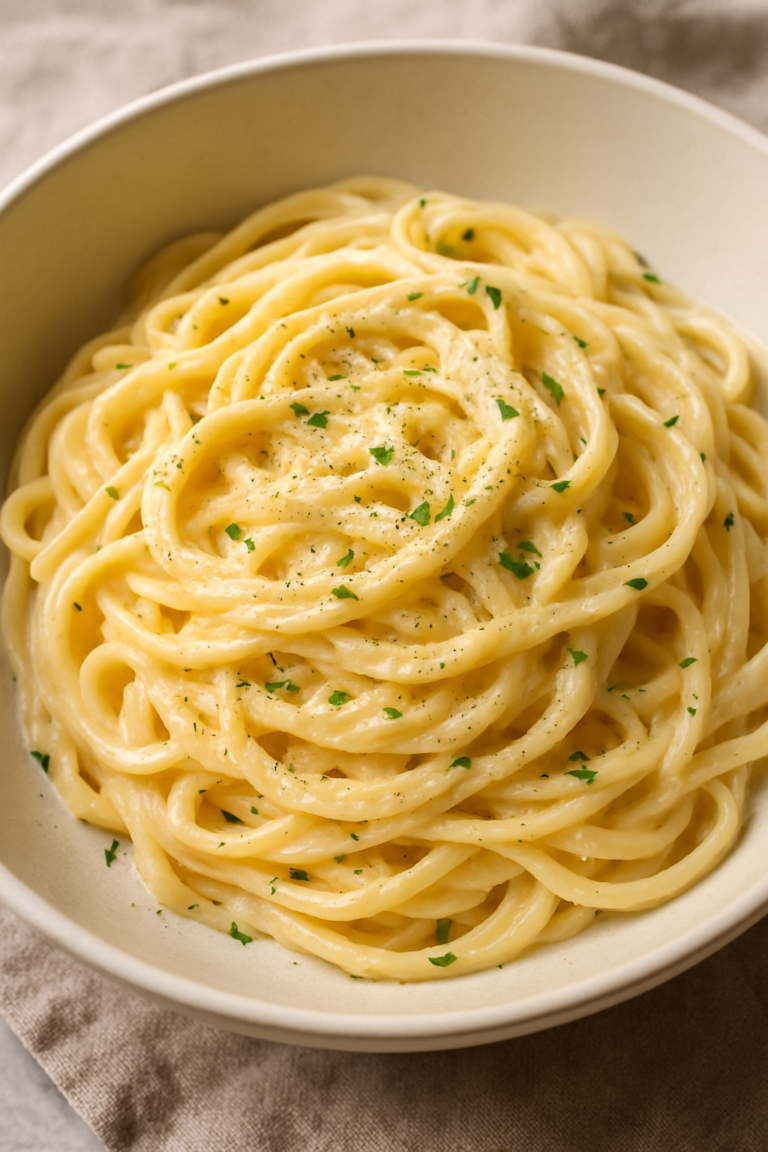 easy and delicious creamy parmesan pasta